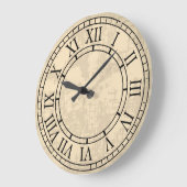Mooie Face Roman Numeral Wall Clock Grote Klok (Hoek)