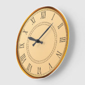 Mooie  Face Roman Numeral Wall Clock Grote Klok (Hoek)