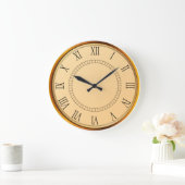 Mooie  Face Roman Numeral Wall Clock Grote Klok (Huis)