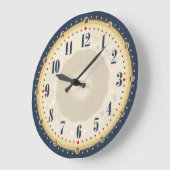 Mooie  Face Wall-klok Grote Klok (Hoek)