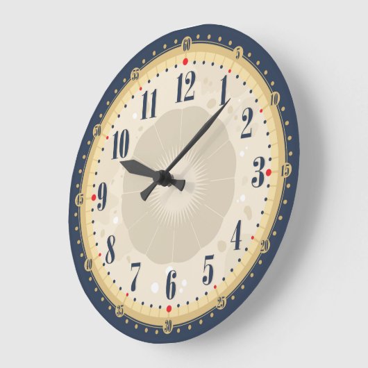 Mooie Face Wall-klok Grote Klok (Hoek)