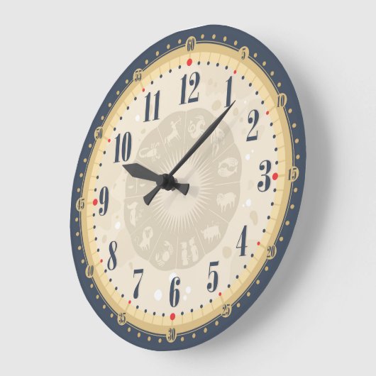 Mooie Face Wall-klok Grote Klok (Hoek)