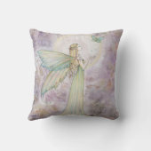Mooie Faerie en Butterfly Sierkussen (Achterkant)
