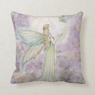 Mooie Faerie en Butterfly Sierkussen