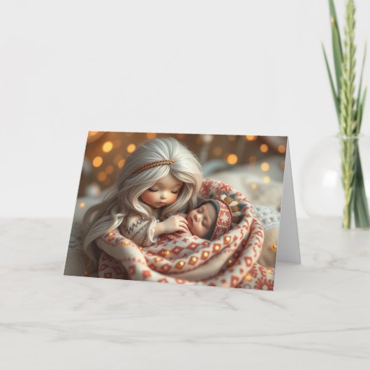 Mooie Fairy Baby Kaarten (Voorkant)