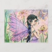 Mooie Fairy Butterfly Briefkaart van Molly Harriso (Voorkant)