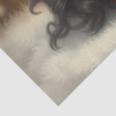 Mooie Fairy en Baby Fantasy Art Tissue Papier (Detail)