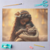 Mooie Fairy en Baby Fantasy Art Tissue Papier (Craft)