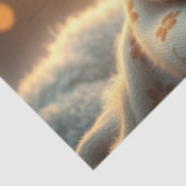 Mooie Fairy en Baby Fantasy Art Tissue Papier (Detail)