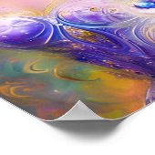 Mooie Fairy Meisje Ai Art Poster (Hoek)