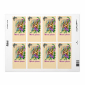 Mooie Fairy Motief Naamplaten / Boekplaten Etiket (Full Sheet)