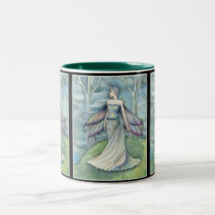 Mooie Fairy Mug van Molly Harrison Tweekleurige Koffiemok