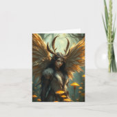 Mooie Fairy Portrait Kaart (Voorkant)