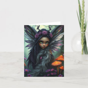 Mooie Fairy Portrait Kaart