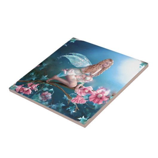 Mooie Fairy Princess Tegeltje (Zijkant)