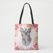 Mooie Fairy Queen Fantasy Canvas tas (Voorkant)