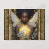 Mooie Fairy Vrouw Fantasy Kunst Briefkaart (Voorkant)