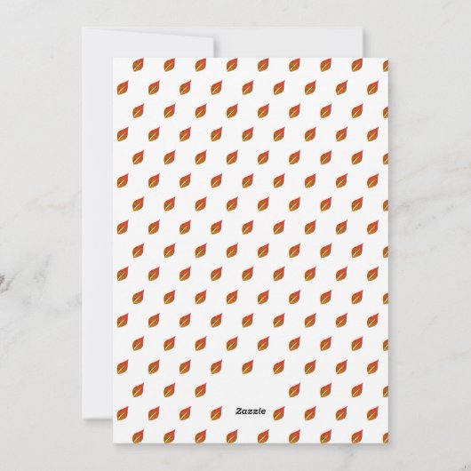 Mooie familiefoto's met rode foto's met prettig ke feestdagenkaart (Achterkant)