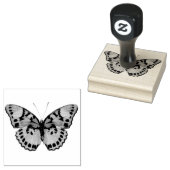 Mooie Fancy vlinder II Rubberstempel (Gestempeld)