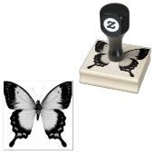 Mooie Fancy vlinder Rubberstempel (Gestempeld)