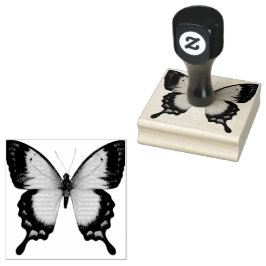 Mooie Fancy vlinder Rubberstempel