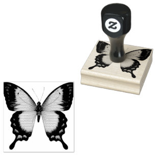 Mooie Fancy vlinder Rubberstempel