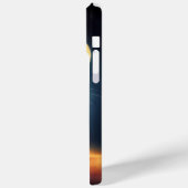 Mooie fantasie harige dier rode appel eten Case-Mate iPhone case (Achterkant / Links)