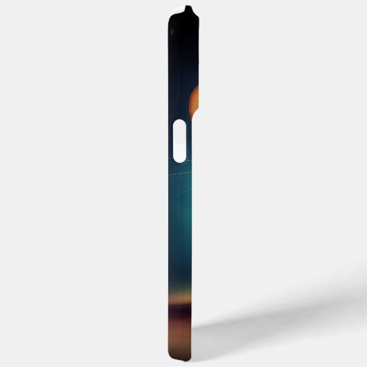 Mooie fantasie harige dier rode appel eten Case-Mate iPhone case (Achterkant / Rechts)