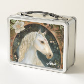 Mooie Fantasie Witte Paard (Achterkant)