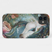 Mooie fantasie witte paard Case-Mate iPhone case (Achterkant (horizontaal))