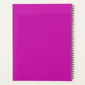 Mooie Fantasie Zeemeermin Sirene Planner (Achterkant)