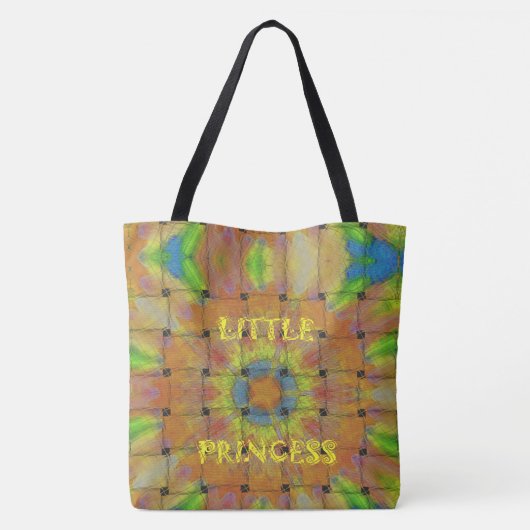 Mooie Fantastische Feminine Little Princess Tote Bag (Achterkant)