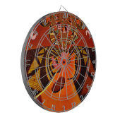 Mooie, fantastische Giraffe houdt van safari's Dartbord (Voorkant Links)