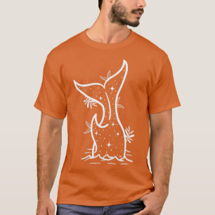 Mooie Fantastische walvis duikt in het Zee T-shirt