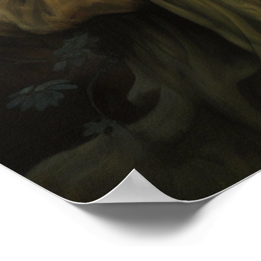 Mooie Fantasy feeën lichten kaarsen Poster (Hoek)