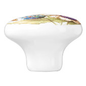 Mooie Fantasy Floral Fairies Series Keramische Knop (Zijkant)