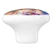 Mooie Fantasy Flower Fairies Series Keramische Knop (Zijkant)