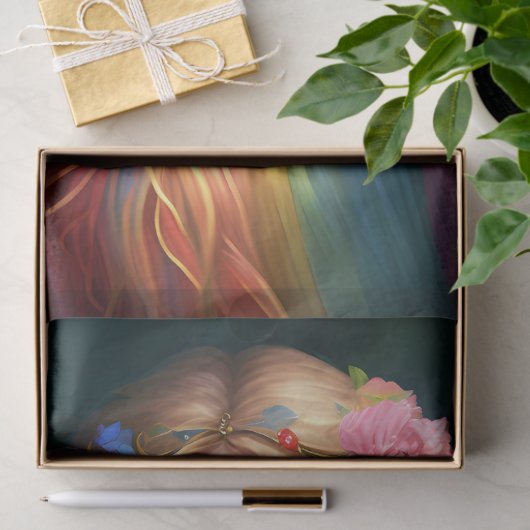 Mooie Fantasy Rainbow Fairy-ontkoppeling Tissuepapier (Geschenk)