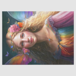 Mooie Fantasy Rainbow Fairy-ontkoppeling Tissuepapier