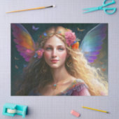 Mooie Fantasy Rainbow Fairy-ontkoppeling Tissuepapier (Craft)