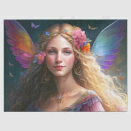 Mooie Fantasy Rainbow Fairy-ontkoppeling Tissuepapier