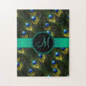 Mooie Fantasy Sparkly Peacock Feather, dames Legpuzzel (Verticaal)