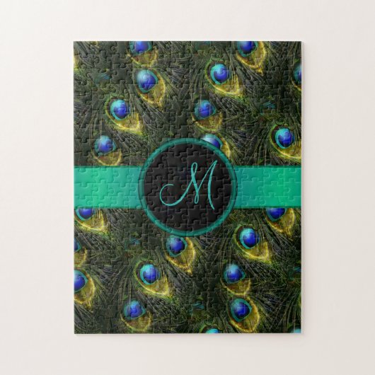 Mooie Fantasy Sparkly Peacock Feather, dames Legpuzzel (Verticaal)
