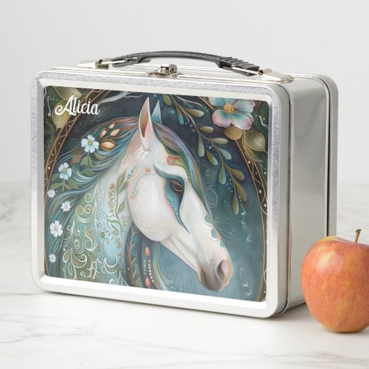 Mooie Fantasy Witte Paard (In situ)