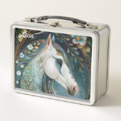 Mooie Fantasy Witte Paard (Voorkant)