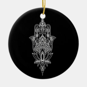 Mooie Fatimas hand Keramisch Ornament