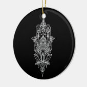 Mooie Fatimas hand Keramisch Ornament (Links)