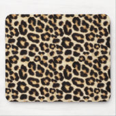 Mooie Faux Leopard Fur Muismat (Voorkant)