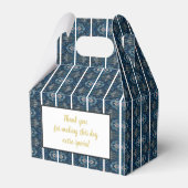 Mooie Favor Box - PERSONALISEER Hem Bedankdoosjes (Achterkant)