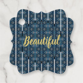 Mooie Favor Tags ontwerp door Poet Adiela Akoo Bedankjes Labels